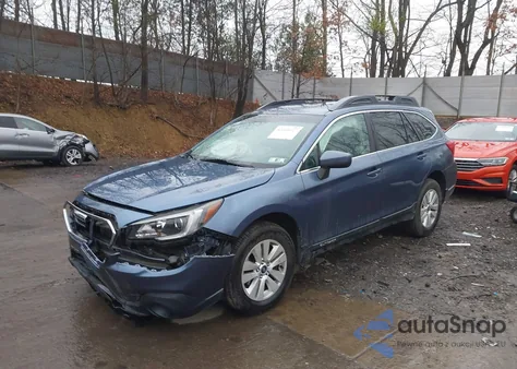 2018 Subaru Outback 2.5I Premium из США, поврежденный, VIN 4S4BSACC7J3262835